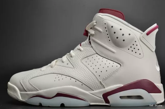 384664-116 Comfortable 6 Maroon Jordan 650 Retro 0811